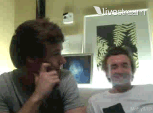 mcflyandonedirection:  The best Twitcam EVERRR! haha 