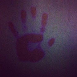 My handprint  (Taken with Instagram)