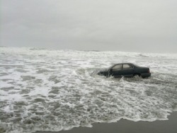 &hellip;&hellip;&hellip;.I had an Isuzu Pup truck do this in 1986 at Camp Lejeune, N.C. during a &lsquo;Noreaster. An hour later, the sun was out for a beautiful day, Insurance company had a hard time buying that!  Luckily, 6 other vehicles were washed