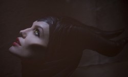 charliebowater:  kagiri:  thedailywhat:  First Look of the Day: Disney has released its first pic of Angelina Jolie as the villain in the upcoming Maleficent, and the casting obviously is perfection. The film, scheduled for March 2014, will tell the