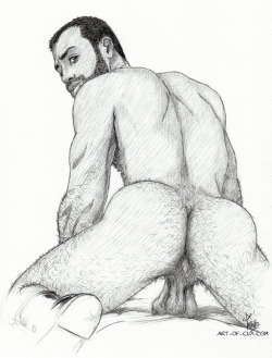 art-of-clx:  “Hairy A.” 