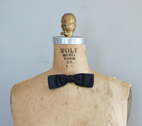 A vintage bow-tie via Etsy.