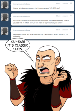 Asklord-Caesar:  Latin Weeaboo Fact: In Classical Latin, There Were No Lower-Case