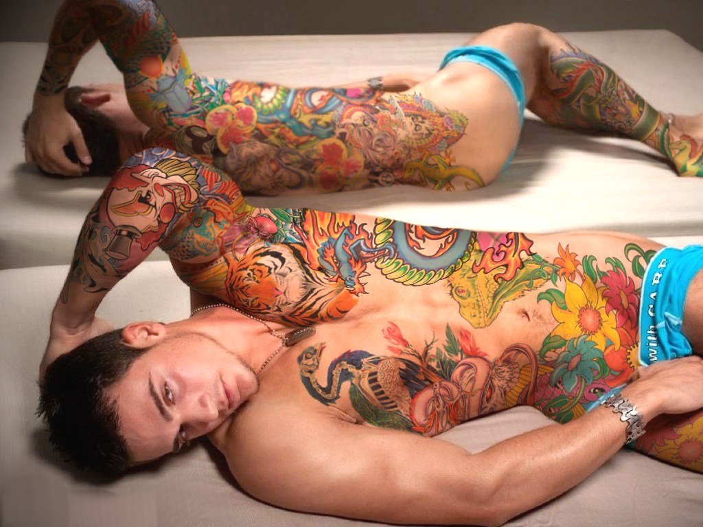 Pit tattoos rock