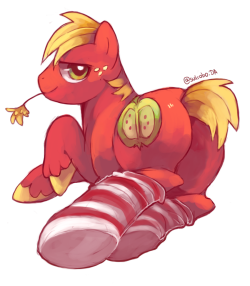 Big Mac in socks by *suikuzu i’m melting