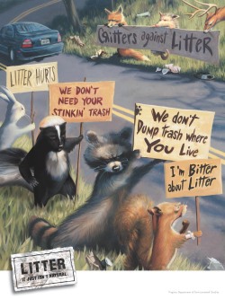 motherjones:  greenpeacesemester:  Great article on Mother Jones about “The Origins of Anti-Litter Campaigns” According to Heather Rogers’ Gone Tomorrow: The Hidden Life of Garbage, the entire anti-litter movement was initiated by a consortium