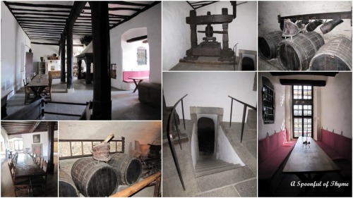 Marlsburg Castle&rsquo;s wine cellar.The Marksburg is a fortress above the town of Braubach, Germany