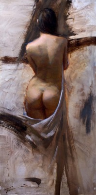 viasantamaria:  Phoenix Rising by Tim Rees Oil 72 x 36 