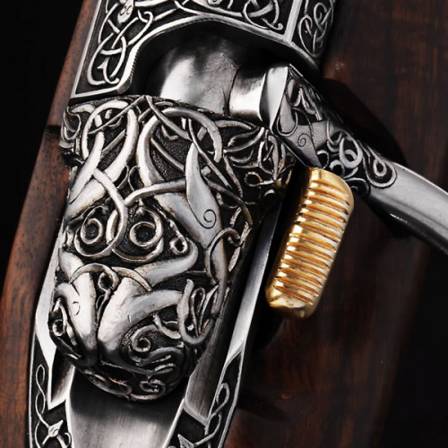 Rifle forged by the souls of ValhallaActually this rifle was created by master gunsmith Viggo Olsson