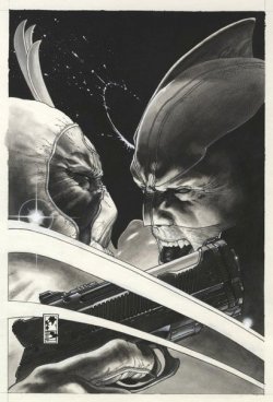 xombiedirge:  Deadpool/Wolverine by Simone Bianchi 