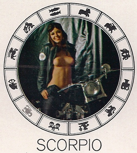 Scorpio, &ldquo;Playboy Horoscope&rdquo;, Playboy - April 1968