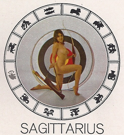 Sagittarius, “Playboy Horoscope”, Playboy - April 1968