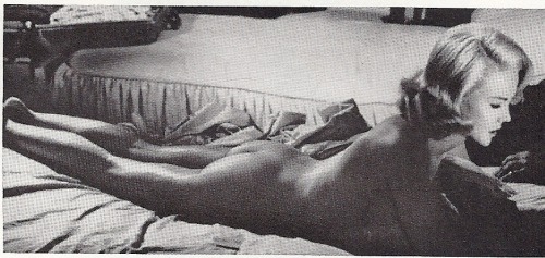 Carroll Baker, “Sylvia,” “The History of Sex in Cinema XVIII: The Sixties, Hollywood Unbuttons”, Playboy - April 1968