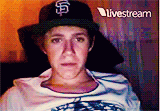 ohjustmagic:  Niall’s very short twitcam recorded today 