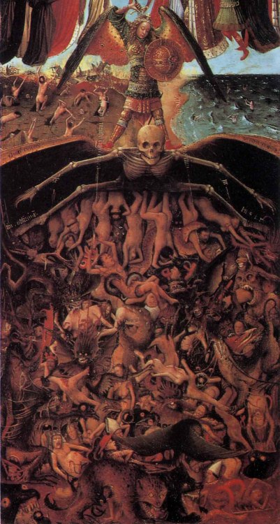 mortuusfui:Last Judgment - Jan Van Eyck (c. 1425 - 1430)