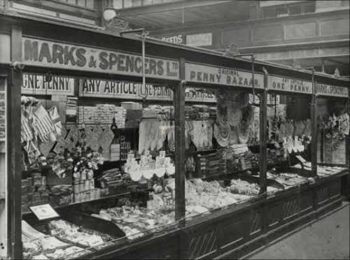 suburbanastronaut: Marks and Spencer Penny Bazaar, Cardiff Market, 1901