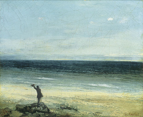 snowce:  Gustave Courbet, The Beach at Palavas, porn pictures