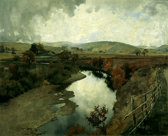 windypoplarsroom:  James Paterson “Autumn in Glencairn, Moniaive” 
