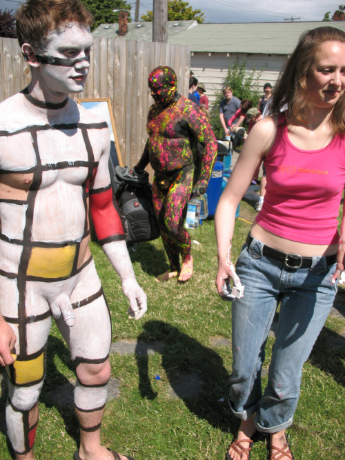 Naked riders and public nudity