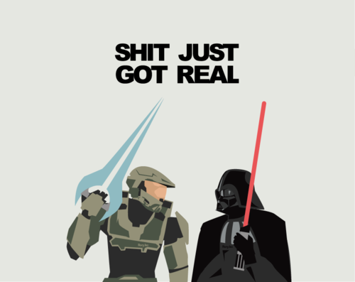 kerrykryptonite:  sinkingsouls:  Halo has no chance… pffttttt  Follow this blog