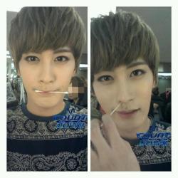 naanaaaaa:  Jaehyo.. posing naturally with