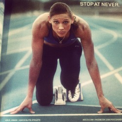 acommonsuperlative:  Stop At Never. Lolo Jones - Role Model 