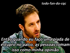 iliveforcomedy:  Você acha que o Brasil anda encaretando? Você acha que existe