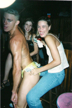 nakedcelebrity:  Channing Tatum in his stripper days