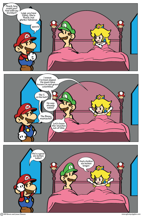 bijouisawesome:  Peach how could you? 