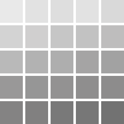   literally 50 shades of grey  