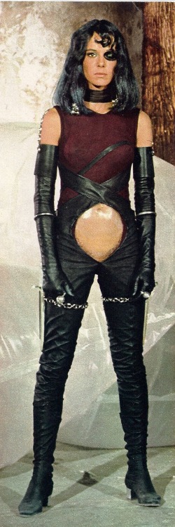 Anita Pallenburg (Black Queen), The Bizarre World of Barbarella, Playboy - March 1968