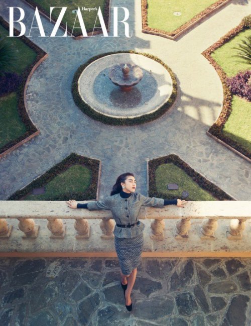 Ha Ji Won for Harper’s BAZAAR in Los Cabos, Mexico.