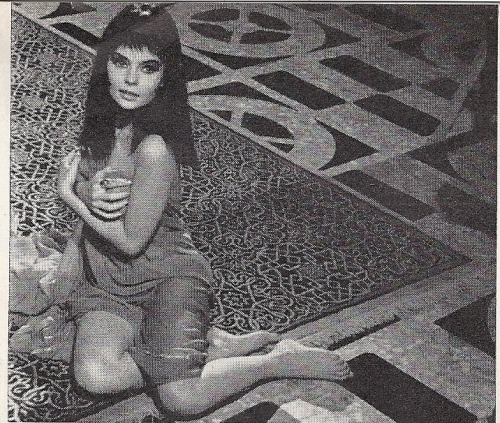 XXX  Elizabeth Taylor, “Cleopatra,” Playboy photo