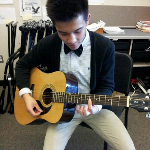 Daniel looked cute yesterday too! (Taken with Instagram)