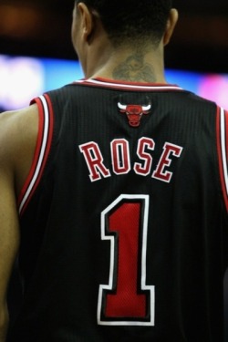 the-bulls:  Derrick Rose had the top selling jersey in the U.S., also the #2 top selling NBA jersey worldwide after Kobe Bryant. 