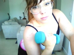 cominguprosie:  workout time :)