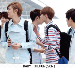 baekaid-o:  Exo-K’s family trip 