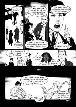 French Kiss Page 06 (From I Will Burn The Art Out Of You, A Sherlock Collab Fanbook)