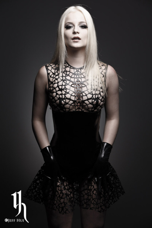 ego-assassin:Kassandra in VESPER dress, shot by Jeff Hui.