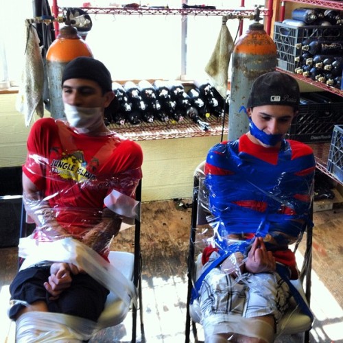 Tied up and gagged 256
