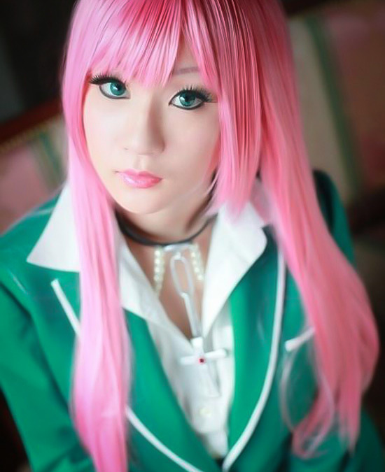 cosplayandanimes:  Moka Akashiya - Rosario + Vampire