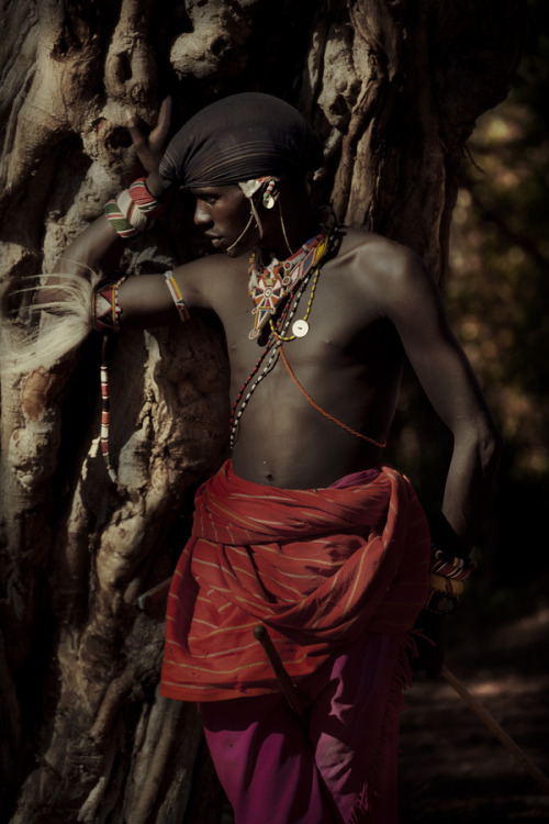 anotherafrica-blog:Samburu warrior by Diego Arroyo.Photo courtesy of the artist.