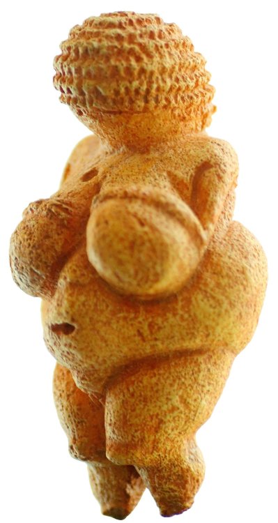 The mother goddess, right? Wrong wrong WRONG! The so-called Willendorf Venus dates somewhere between