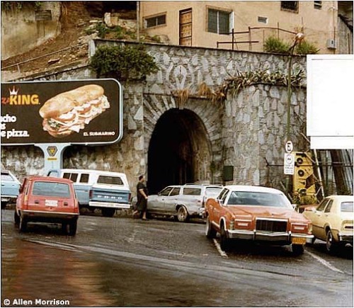 grandoldcity:  Former tram tunnel in Caracas, Venezuela, present day (or so the website I got this from claims…looks like 1970s or 80s to me…Instagram ruins everything)