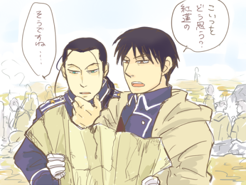 kurokit:  Random fmab..  Reblogging mainly for that Neko!Kimblee….So cute <3