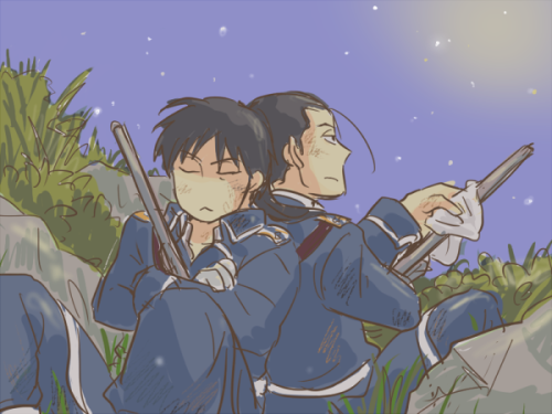 kurokit:  Random fmab..  Reblogging mainly for that Neko!Kimblee….So cute <3