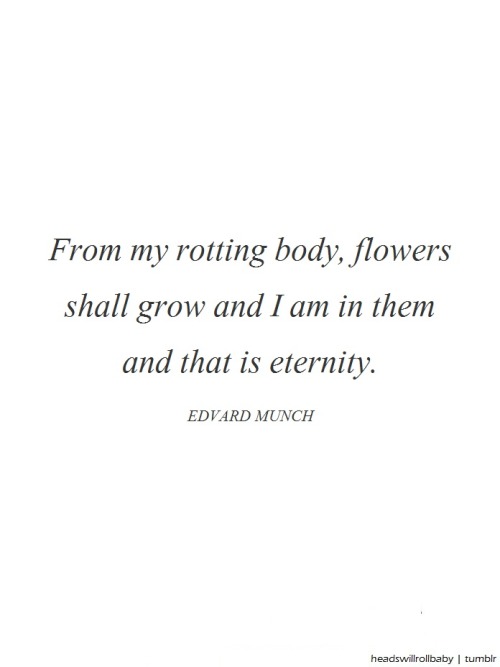 headswillrollbaby:  Edward Munch. @headswillrollbaby | facebook. 