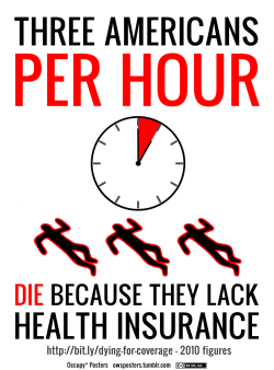 owsposters:  Three Americans Per Hour Die