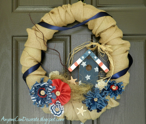 Patriotic DIY craft made from a pool noodle :)