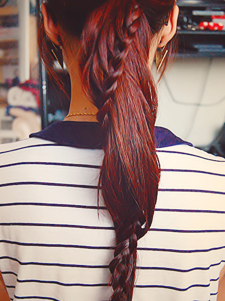 petitchu:  We were bored today so my sister looked up hairstyles on youtube and she